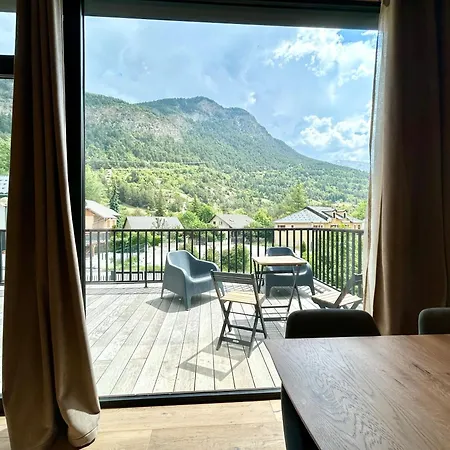 Chalet Paradis D'ubaye - Terrasse - Plan D'eau - Jardin Jausiers