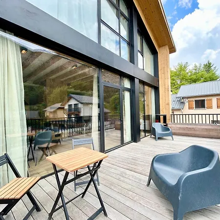 Paradis D'ubaye - Terrasse - Plan D'eau - Jardin