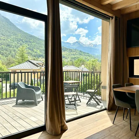 Paradis D'ubaye - Terrasse - Plan D'eau - Jardin Chalet *