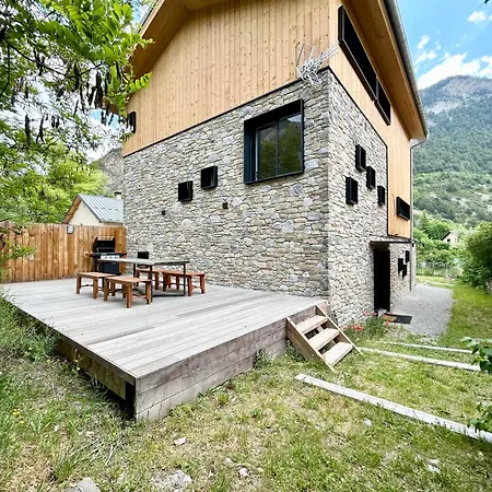 Paradis D'ubaye - Terrasse - Plan D'eau - Jardin Chalet *