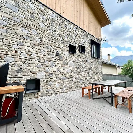 Paradis D'ubaye - Terrasse - Plan D'eau - Jardin